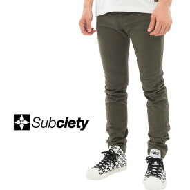 50　SUBCIETY サブサエティー SKINNY PANTS GLORIOUS スキニーパンツ