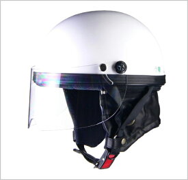 【リード工業】 HARVE HS-2 ハーフヘルメット ホワイト /LEAD 半帽 半ヘル
