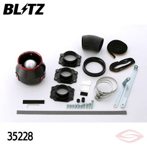 BLITZ カーボンパワー エアクリーナー アルファードハイブリッド AYH30W トヨタ【35228】ブリッツ コアタイプ CARBON POWER