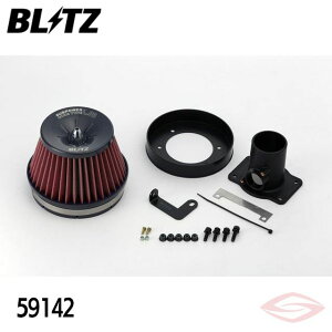BLITZ サスパワーLMレッド エアクリーナー シエンタ NCP81G NCP85G トヨタ【59142】ブリッツ コアタイプ SUS POWER LM-RED