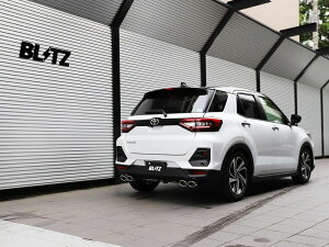 BLITZ NUR-SPEC カスタムエディション Quad A210A 1KR 4WD ライズ トヨタ / マフラー 63564 ニュルスペック ブリッツ