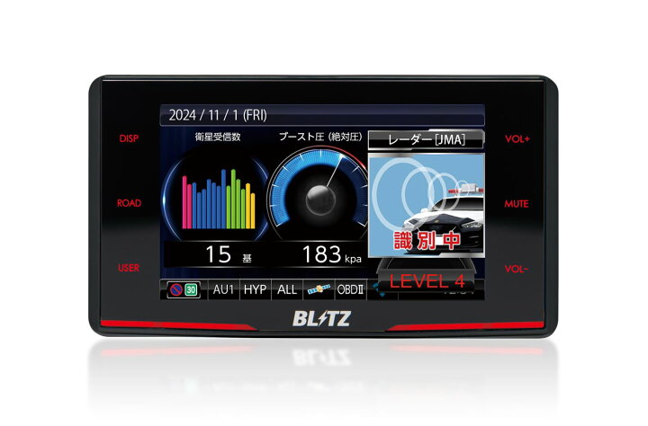 楽天市場】BLITZ レーザー＆レーダー探知機 JMA520/JMA401取締機・MSSS 