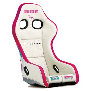 �u���b�h �t���o�P�b�g�V�[�g ZETA IV RACING MIKU 2024 Ver. �z���C�g FRP���V���o�[�V�F�� HA1RM3 BRIDE �V�[�g �W�[�^4 ���[�V���O �~�N 2024�o�[�W���� �V�F���f��:FRP���V���o�[�V�F��