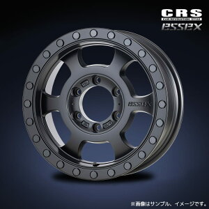 CRS エセックス アップドラフト EU-16 アルミホイール1本 16x6.5J 6H 139.7 +48 オールマットブラック(AMB) / 16インチ ESSEX UPDRAFT