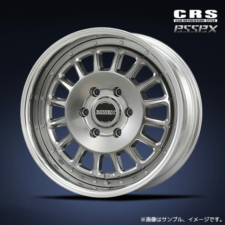 楽天市場】CRS エセックス ENCD-19 2ピースホイール1本 19x10.0J 6H 