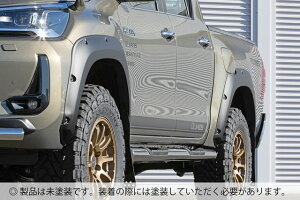 JAOS I[o[tF_[ type-X hi nCbNX 125n yB137098NPz/ OVER FENDER TYPE-X 25MM HILUX 20+ UNPAINTED