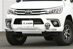 JAOS �t�����g�X�L�b�h�o�[ �|���b�V���^�u���X�g �n�C���b�N�X 125�n �yB150096AZ�z/ FRONT SKID BAR POLISH/BLAST HILUX 17-20