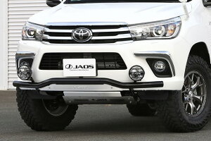 JAOS �t�����g�X�L�b�h�o�[ �u���b�N�^�u���X�g �n�C���b�N�X 125�n �yB150096CZ�z/ FRONT SKID BAR POLISH/BLAST HILUX 17-20