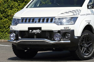 JAOS tgXLbho[ |bV^ubN fJ D:5 yB150304Bz/ FRONT SKID BAR(POLISHING/BLACK) DELICA D:5 07