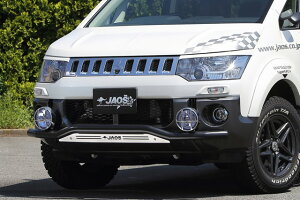 JAOS tgXLbho[ ubN^uXg fJ D:5 yB150304Cz/ FRONT SKID BAR(BLACK/SHOT BLASTING) DELICA D:5 07