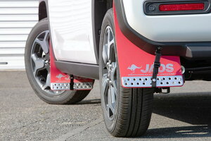 JAOS }bhK[h3 Zbg bh nX[ MR52S / 92Sn MUD GUARD3 RED REAR HUSTLER 19+