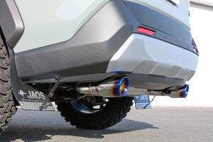 BATTLEZ }t[ ZS-W TC `^J[e[ K\ԗp RAV4 50n yB701125TCz/ BATTLEZ 2TAIL-PIPE EXHAUST(ZS-W) TITANIUM COLOR RAV4 19+