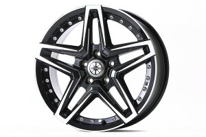 JAOS ASTELLA CM-03 zC[1{ 17x7.5J 5H 127 +44 ubN|bV (BK/P) / VICTRON ASTELLA CM-03 BLACK/POLISH