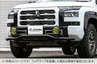 JAOS フロントスキッドバー ブラック／ブラック トライトン LC2T系 【B150367D】/ FRONT SKID BAR BLACK/…