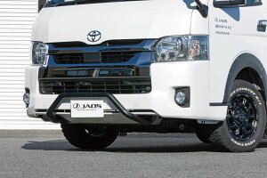 JAOS �t�����g�u�b�V���o�[ ���C�h3�^�` �n�C�G�[�X 200�n �yB180204BK�z/ FRONT BUSH BAR HIACE 10+ (WIDE) A �W���I�X