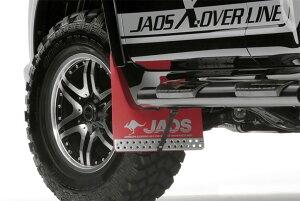 JAOS �}�b�h�K�[�h3 �t�����g�Z�b�g ���b�h �v���h 150�n MUD GUARD3 RED FRONT LC150/1 PRADO 09+ �W���I�X