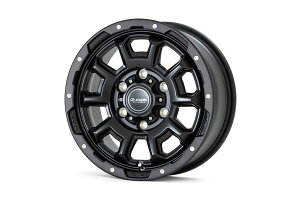 JAOS ADAMAS BL5 zC[1{ 6H 16x6.5J 6H 139.7 +38 }bg|bVubN (MPBK) / JAOS ADAMAS BL5 MATTE/POLxBLK