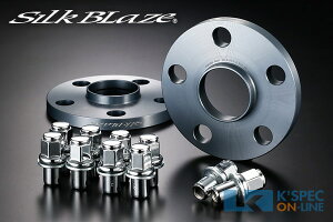 SilkBlazeトヨタ純正アルミホイール専用ワイドトレッドスペーサー114.3 5H P1.5 14mm 60φロングナット10個【SW1145151460LN】