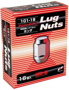 ���i�Y�� ���O�i�b�g 60°�e�[�p�[�� �܃^�C�v 19HEX M12×P1.5 16pcs �N���[�����b�L / Lug Nut (101-19-16P) KYO-EI