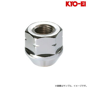iY Oibg lWa10mmyԗp 60°e[p[ ђʃ^Cv 17HEX M10×P1.25 1pc N[bL / Lug Nut (105HC) KYO-EI
