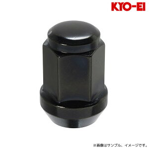 ���i�Y�� ���O�i�b�g 60°�e�[�p�[�� �܃^�C�v 19HEX M14×P1.5 1pc �u���b�N / Lug Nut (F100SB9) KYO-EI