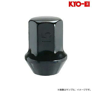 ���i�Y�� ���O�i�b�g 60°�e�[�p�[�� �܃^�C�v 17HEX M12×P1.5 1pc �u���b�N / Lug Nut (F101B-17) KYO-EI