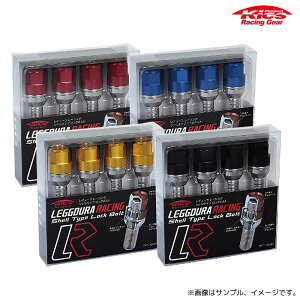 iY Kics f[[VO VF^Cv bN{g 60°e[p[ M14×P1.5 28mm 4pcs (bh/u[/S[h/ubN) / LEGGDURA RACING Shell Type Lock Bolt KYO-EI