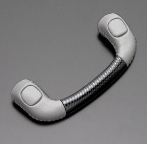 ハイエース/レジアスエース 200系(TRH2##/GDH2##/KDH2##) アシストグリップ フロント用(ブラックカーボン調) / FEGGARI フェガーリ LUNA