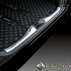 (ルナインターナショナル) アルファード AYH/GGH30系 ステンレス製 リアステップガード 2ピース / LUNA INTERNATIONAL