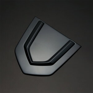 アルファード 30系 後期 マークレス エンブレム カバー ブラック&ブラッククローム / フェガーリ FEGGARI ルナ インターナショナル LUNA