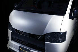 FEGGARI ハイエース 200系 デビル ボンネット パネル V3 ABS製 未塗装 エアロ バッドフェイス フェガーリ バージョン3