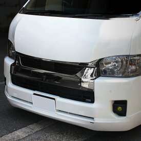 FEGGARI ハイエースワイド 200系 デビル ボンネット パネル V3 ABS製 未塗装 エアロ バッドフェイス フェガーリ バージョン3