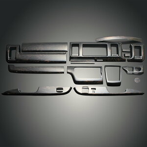 ハイエース/レジアスエース 200系(TRH2##/GDH2##/KDH2##) 4型以降 標準ボディ マホガニー 15P 3D立体 インテリアパネル 高品質 / FEGGARI フェガーリ LUNA
