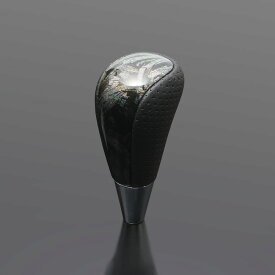 FEGGARI アリオン 260系(NZT260/ZRT26#) 3型 クラッシュカーボン x ダークグレーレザー Cタイプ ロングシフトノブ / SFCSC01 フェガーリ