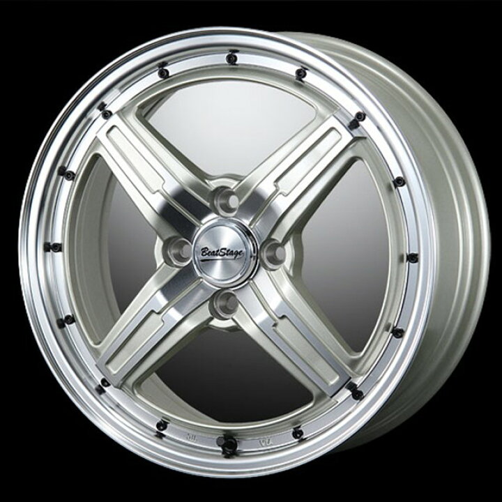 楽天市場】BLEST(ブレスト) ビートステージ FS-C ホイール1本 15x5.0 
