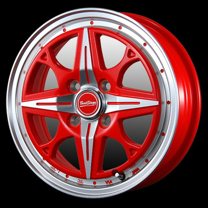 楽天市場】BLEST(ブレスト) ビートステージ NS-C ホイール1本 14x4.5 