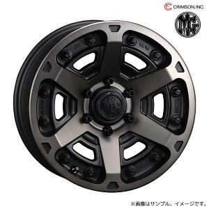 N\ MG A[}[FF A~zC[1{ 17x7.0J 6H 139.7 +38 }bgubNNA(MAT BLACK CLEAR) / 17C` CRIMSON MG ARMOR FF