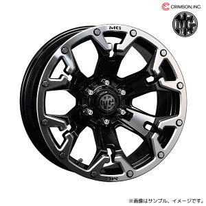 N\ MG S[FF A~zC[1{ 20x8.5J 6H 139.7 +20 ubNx}VjObv(BLACK×MACHINING LIP) / 20C` CRIMSON MG GOLEM FF