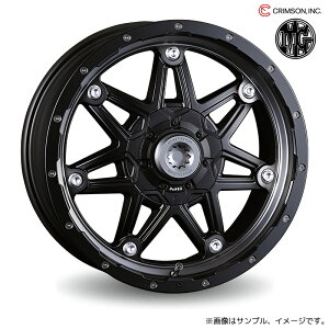 N\ MG CJ A~zC[1{ 16x8.0J 10H 114.3/127 }bgubNNA(MAT BLACK CLEAR) Xg[gbN(ubN/nCp[Vo[/bh) / 16C` CRIMSON MG LYCAN