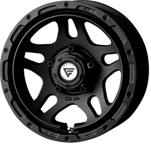 デルタフォース オーバーランダー ホイール1本 16x6.0J 5H 139.7 -5 マットブラック (MBK) / 16インチ OVERLANDER DELTA FORCE