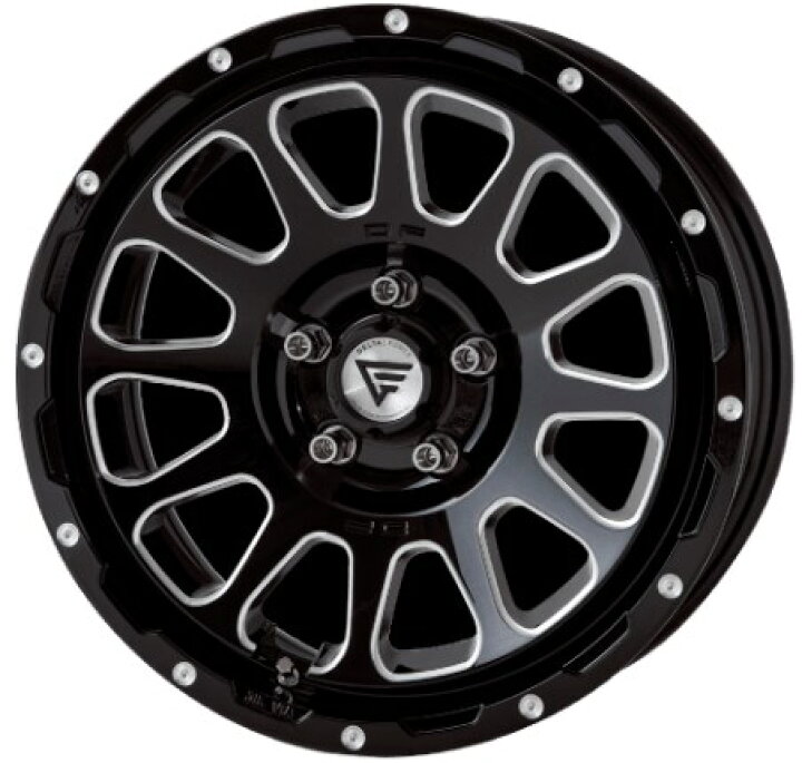 楽天市場】デルタフォース オーバル ホイール1本 17x7.0J 5H 114.3 +32 