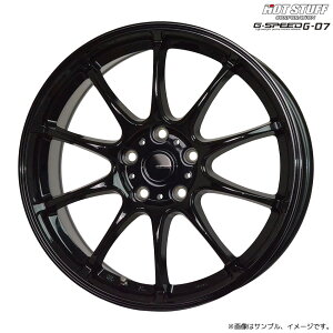 �W�[�E�X�s�[�h G-07 �z�C�[��1�{ 17x7.0J 5H 114.3 +45 ���^���b�N�u���b�N(MB) / 17�C���` �z�b�g�X�^�b�t HOT STUFF G-SPEED G07