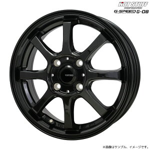 �W�[�E�X�s�[�h G-08 �z�C�[��1�{ 14x4.5J 4H 100 +45 ���^���b�N�u���b�N(MB) / 14�C���` �z�b�g�X�^�b�t HOT STUFF G-SPEED G08