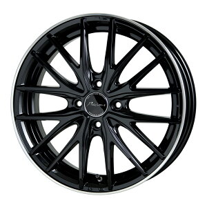 �v���V���X �A�X�g M1 �A���~�z�C�[��(1�{) 14x4.5 +45 100 4H(�u���b�N&�����|���b�V��) / 14�C���` Precious AST M1