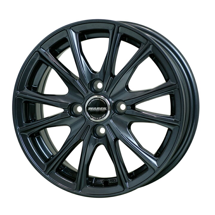 楽天市場】ヴァーレン W05 ホイール1本 15x6.0J 4H 100 +45 ガン 