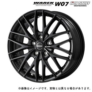���@�[���� W07 17x7.0J +40 5H120 �g���^�ԏ����A���~�z�C�[�����ʍ���p�i�b�g�d�l ���^���b�N�u���b�N(MBK) / 17�C���` �z�C�[��1�{ WAREN HOT STUFF �z�b�g�X�^�b�t 40�n�A���t�@�[�h�E���F���t�@�C