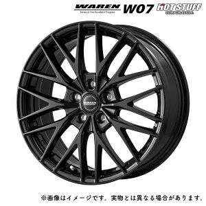 ���@�[���� W07 18x7.5J +40 5H120 �g���^�ԏ����A���~�z�C�[�����ʍ���p�i�b�g�d�l ���^���b�N�u���b�N(MBK) / 18�C���` �z�C�[��1�{ WAREN HOT STUFF �z�b�g�X�^�b�t 40�n�A���t�@�[�h�E���F���t�@�C