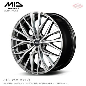 MIDzC[Y AogX A~zC[1{ 18x7.0J 5H 100 {48 nCp[Vo[|bV/18C` MID WHEELS ALBATROSS