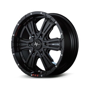 ナイトロパワー クロスクロウグラフィティエディション アルミホイール1本 17x7.0J 5H 110 +31 セミグロスブラック+ピアスドリルド/グラフィティ/17インチ NITRO POWER CROSSCLAW-GRAFFITI EDITION