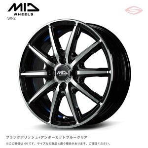 MIDzC[Y SX-2 A~zC[1{ 14x4.5J 4H 100 {45 ubN|bV+A_[Jbgu[NA/14C` MID WHEELS